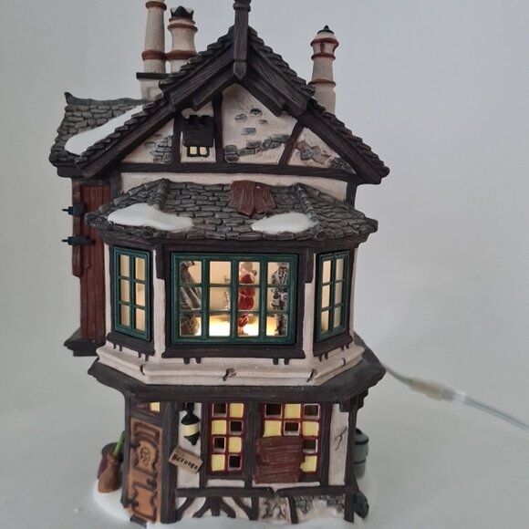 Department 56 Ebenezer Scrooge's House 58490 A Christmas Catol Village Vintage - Picture 3 of 13